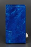 Great Marbleized Emerson BT-245 Catalin ’Tombstone’ Radio - Lapis Lazuli Blue